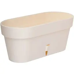 Вазон Santino Latina window box 6.7 л кремовий (JL 40 KRE)