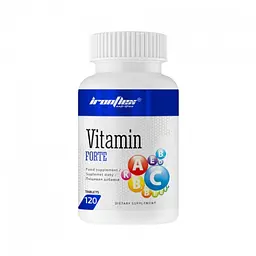 Вітаміни та мінерали IronFlex Vitamin Forte 120 таблеток