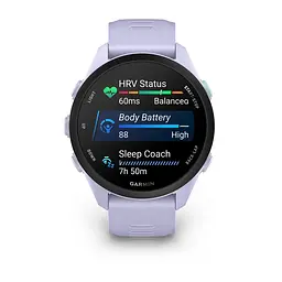 Смарт-годинник Garmin Forerunner 70 з лавандовим силіконовим ремінцем - мініатюра 2
