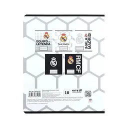 Зошит Kite Real Madrid, 18 аркушів, лінія (RL26-237), в асортименті - мініатюра 9