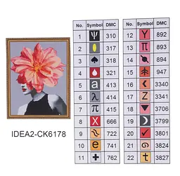 Набір з алмазною мозаїкою "Чарівна квітка" 40*50 см, IDEA2-CK6178, ТМ "99IDEAS" - мініатюра 8