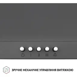 Витяжка купольна Perfelli K 5202 SG 700 LED - мініатюра 3