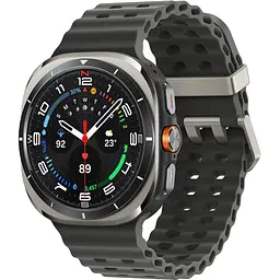 Смарт-годинник Samsung Galaxy Watch Ultra (2025) 47мм e-SIM (L705) 1.5, 480x480, sAMOLED, BT 5.3, NFC, 2/64ГБ, сріблястий титановий