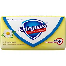 Мило туалетне Safeguard з ромашкою 90 г