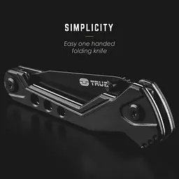 Ніж складаний True Utility True Trueblade Чорний - мініатюра 2