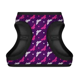 Шлея для собак WAUDOG Clothes з QR паспортом "Диво-жінка фіолет" S1 (1011-4008) - мініатюра 2