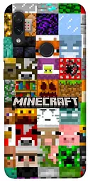 Чохол Demsky Minecraft collage для Xiaomi Redmi Note 7 / Note 7 Pro / Note 7s