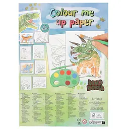 Альбом для творчості Dino World Розфарбуй мене (50964) - мініатюра 6