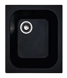 Кухонна мийка Adamant COMPACTA антрацит 430x500x200 мм, без крила 43 см