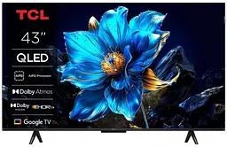Телевізор 43" QLED 4K 60Hz Smart Google TV Black TCL teh0025157