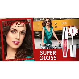Блиск для губ Deborah Super Gloss відтінок 07 (Brick Red) 4.5 г - мініатюра 4