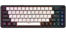 Клавіатура GamePro Asgard Valhalla 65% Compact QLAB Orange Switches (MK210B Pro) - мініатюра 3