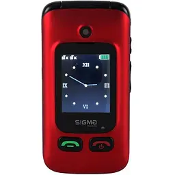 Мобільний телефон Sigma Comfort 50 Shell Duo Type-C Red Black (4827798212516)