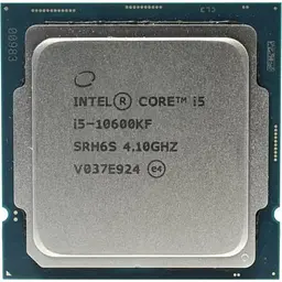 Процесор Intel Core i5 10600KF (CM8070104282136) (Socket 1200, 12T, 4.8 ГГц, Tray) Б/в