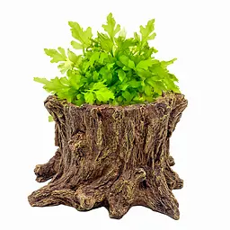 Декорація Hobby Wildwood Stump 15x14,5x9 см - декоративний пень, поїлка, горщик для тераріуму (40849) - мініатюра 4