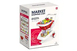 Тележка 922-150 с продуктами коробка 44 x 23,5 x 33 см