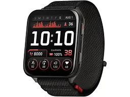 Смарт-годинник Garmin Venu X1 Black with Slate Titanium Caseback and Black ComfortFit Nylon Band (010-02980-00/02)