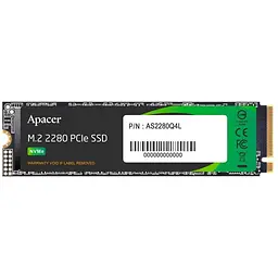 Накопичувач SSD M.2 2280 512GB Apacer (AP512GAS2280Q4X-1)
