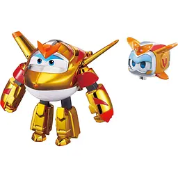 Ігровий набір Super Wings Transforming Золотий Хлопчик і улюбленець (EU770441)