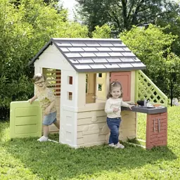 Ігровий будиночок Smoby Life Сонячний з літньою кухнею (7600810739) - мініатюра 8