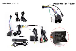 Штатна автомагнітола EasyGo M9-4-64-FF QLED Ford Focus 2005-2011 - мініатюра 2