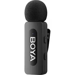 Мікрофонна радіосистема Boya BY-V10 V2.0 USB-C with 1 TX + 1 RX Black [168944] - мініатюра 3