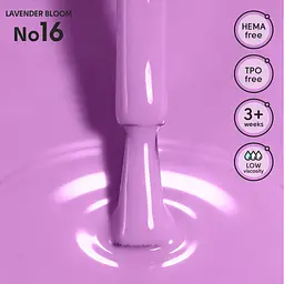 Гель-лак Shelly 16 Lavender Bloom 12 мл - мініатюра 2