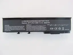 Акумулятор для ноутбука Acer MS2180, 5200 mAh, 6cell, 11.1V, Li-ion, чорний