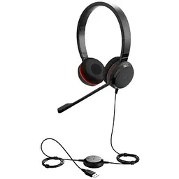 Гарнітура провідна - стерео навушники Jabra EVOLVE 20 MS Stereo - мініатюра 2