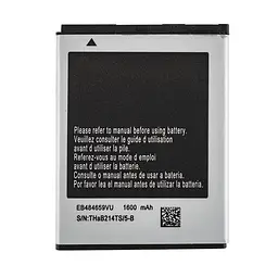 Акумулятор (батарея) для смартфона (телефону) Samsung Galaxy Star S5820 Galaxy W i8150 (1500mAh)(EB-484659VU) - мініатюра 2