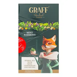 Уцінка. Чай трав'яний Graff М'ятна Гармонія Mint Harmony 30 г (2 г x 15 шт.) - мініатюра 5