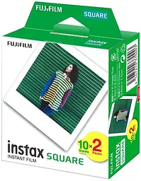 Фотопапір COLORFILM INSTAX SQUARE (86х72мм 2х10шт) Fujifilm teh0014936