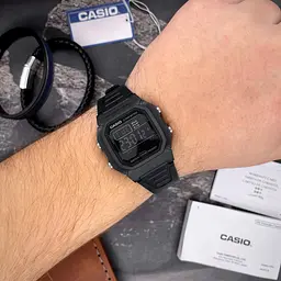 Чоловічий годинник Casio W-800H-1B Чорний ( AT1141-0063 ) - мініатюра 10