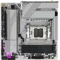 Материнська плата GIGABYTE B650M AORUS ELITE AX ICE (B650M A ELITE AX ICE) - мініатюра 4