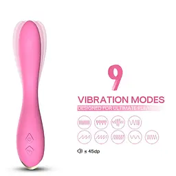 Вібратор B - Series Joy Boss Series Flamingo 22 см рожевий - мініатюра 4