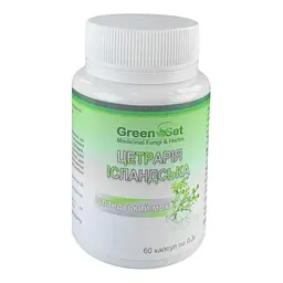 Цетрарія Ісландська GreenSet 60 капсул - мініатюра 2