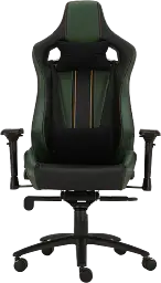 Геймерське крісло GT Racer чорне з темно-зеленим (X-0715 Black/Dark Green) - мініатюра 2