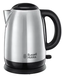 Электрочайник Russell Hobbs Adventure 1.7 л металл серебристо-черный kuh0015319 - миниатюра 2