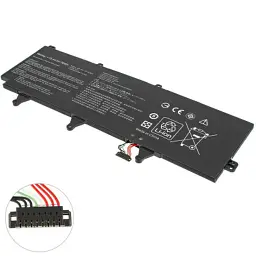 Акумулятор до ноутбука ASUS ROG Zephyrus GX701 C41N1802, 4935mAh (76Wh), 4cell, 15.4V, Li-Pol (A47844) - мініатюра 2