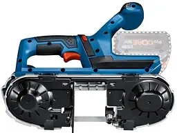 Акумуляторна стрічкова пила Bosch GCB 18V-63 Professional без акб і з/п