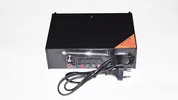 Підсилювач звуку UKC SN-555BT з Bluetooth, FM, USB та караоке Black - мініатюра 3
