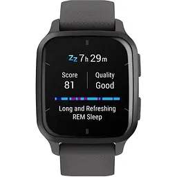Смарт-годинник Garmin Venu Sq 2 Slate Aluminum Bezel with Shadow Gray Case and Silicone Band (010-02701-00/10/80) - мініатюра 4