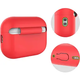 Чохол AhaStyle Colorful Silicone Case для AirPods Pro 2 Red [CP-187-2-C-RD] [133843] - мініатюра 3