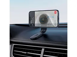 Автомобільний тримач для смартфона Acefast D21 Fast Wireless Charger Magnetic Car Holder Black (6974316282907) - мініатюра 5