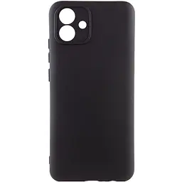 Чохол TPU GETMAN Liquid Silk Full Camera для Samsung Galaxy A04e Чорний / Black