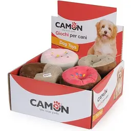 Іграшка для собак Camon Пончик, 11 см, 1 шт., в асортименті - мініатюра 2