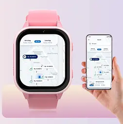 Дитячий смарт годинник Lemfo DF89 на Android 8.1 з 16GB пам'яті, GPS трекером, SIM-картою, прослуховуванням та TikTok, YouTube, Instagram, Google До 5 днів роботи Синій - мініатюра 12