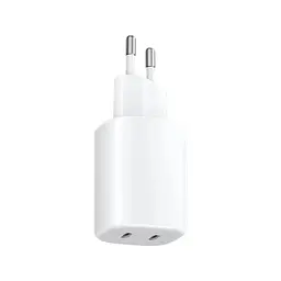 Блок адаптер - зарядний пристрій Xiaomi 45W Nano Turbo (2 виходи Type-C) (BHR087OEU) - мініатюра 2