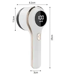 Машинка для стрижки катишок UKC Hair Ball Trimmer BB-002 акумуляторна для одягу білий 5 Вт - мініатюра 2