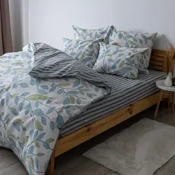 Постільна білизна ТЕП Soft Dreams Spring Basil 70x70 двоспальна білий - мініатюра 2